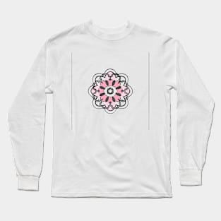 mandala Clamber Paintmandala Zoom Paint Long Sleeve T-Shirt